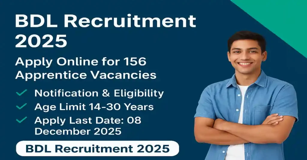 BDL Recruitment 2025