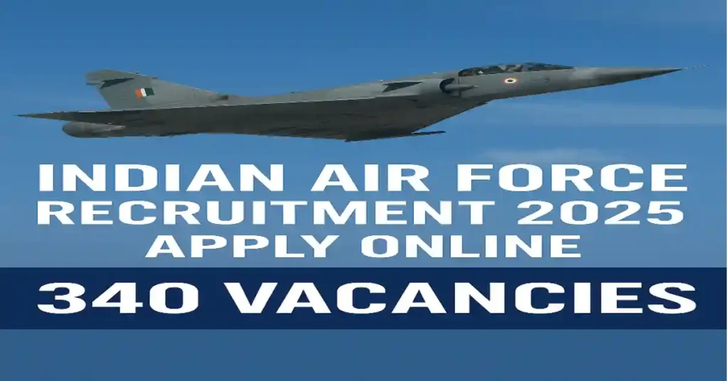 Indian Air Force Recruitment 2025 Apply Online