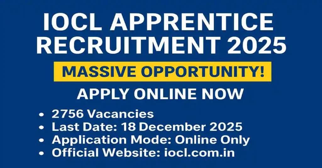 IOCL Apprentice Recruitment 2025
