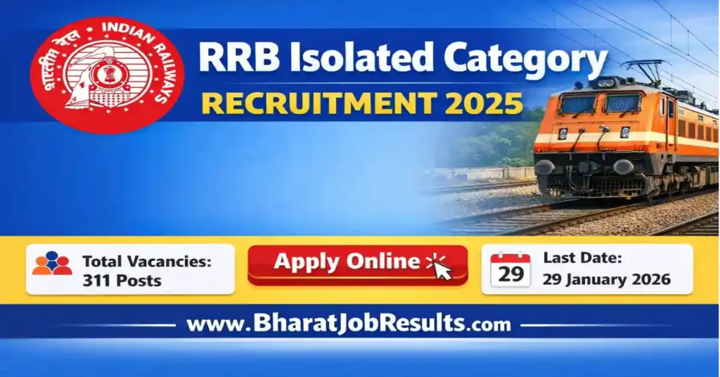 RRB isolated and ministerial notification
