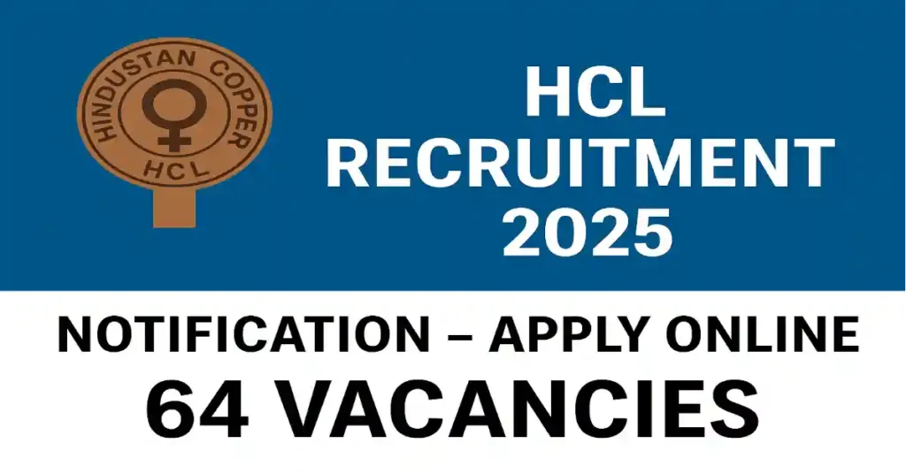 HCL Recruitment 2025 
