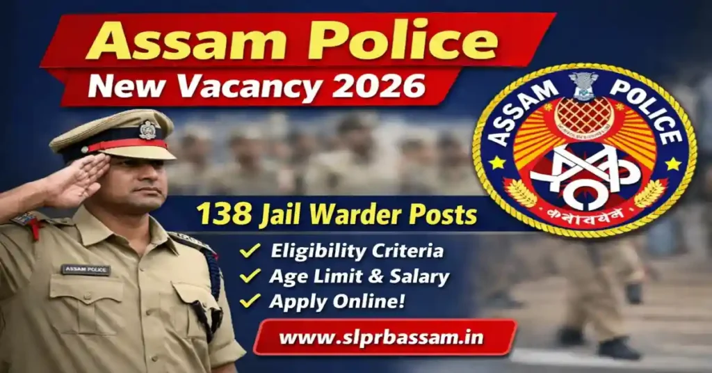 Assam police new vacancy 2026